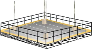 what is suspended scaffolding
